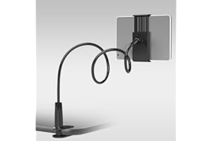 1PC Lengthen 360 Rotating Flexible Long Arms Mobile Phone Holder Desktop Bed Lazy Bracket for Phone Tablet (Black)