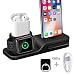 Wonsidary Apple Watch Stand, 3 in 1 Universal Silicone iWatch/iPhone/Airpods Holder Charging Docks Station for Apple Watch Series 3 2 1 AirPods iPhone X 8 8 Plus 7 6 iPad Mini primary