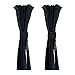 Ocamo General Application Car Rear Window Sun Shade Sunshade Blind Curtain Black cloth