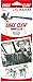 Eagle Claw 139RQH Assorted Baitholder Snell Fish Hook, 24 Piece (Red)