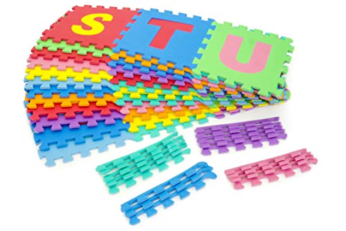 2 ProSource+Puzzle+Alphabet+Numbers+Tiles