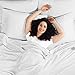 Empyrean Light Grey Extra Deep Pocket Fitted Sheet Queen, Hotel Luxury Queen Fitted Sheet Only Easily Fits 18 to 24 Inch Mattress, Super Soft, Wrinkle-Free Bottom Sheets with Corner Straps