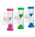 ANK-Trade 3 Minutes Toothbrush Timer Helps Ingrain Thorough Brushing Habit for Better Oral Health - Set of 3 Tooth Brushing Timer for Kids - Hourglass Sand Timer - Blue, Pink & Green