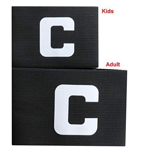 image for MAYFOO Soccer Captains Armband - Captain Arm Bands Wristband for Kids,