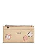 GUESS Factory Women's Cherrywood Floral Foldover Wallet
