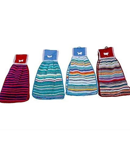Kuber Industries Cotton 4 Piece Towel Set - Multicolour