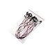 Foxnovo 32cm 3-pin Male to Female Remote Control Servo Extension Lead Wire Cable - 10 pcs