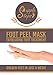 Foot Peel Mask for Dry Skin and Calluses– Scent Lavender Foot Peels, Exfoliating Peeling Booties for Cracked Heels, Men & Women| Remove Dead Skin for Soft Feet| Pedicure Callus Remover Kit 2 Foot Pads