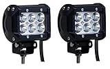 AMAZON Premium lb18wl-2 Premium 18W Cree LED Work Lights Off Road Pods Work Lights