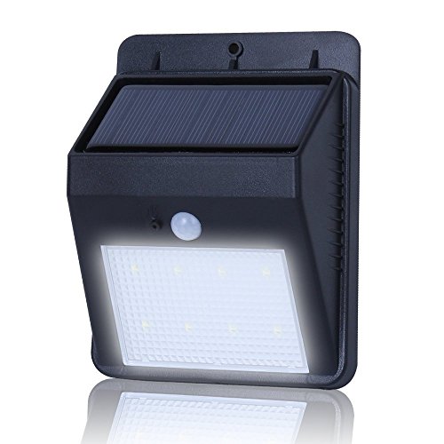Led solar motion sensor lights, four stone 3-in-1 water…
