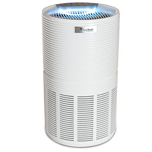 Feintech Flr00100 Purificateur D'Air Avec Filtre Hepa 13 Commandé Par Capteur Air Purifier Cadr 300 M³/H