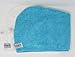 Turbie Twist Microfiber Super Absorbent Hair Towel (2 Pack) Aqua-White Packaging may Vary