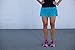 Turquoise Sparkle Running Skirt M