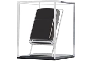 QINRY Display Case for Zippo Lighter Stand Holder Clear Acrylic Box Protected Protection Storage Cover Collections