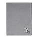 Bedtime Originals Little Rascals Fox Blanket, Gray/White