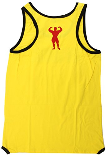 Universal Nutrition Tank Top, Yellow, Large