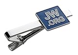 Jw.org Necktie Clip and Lapel Pin Set