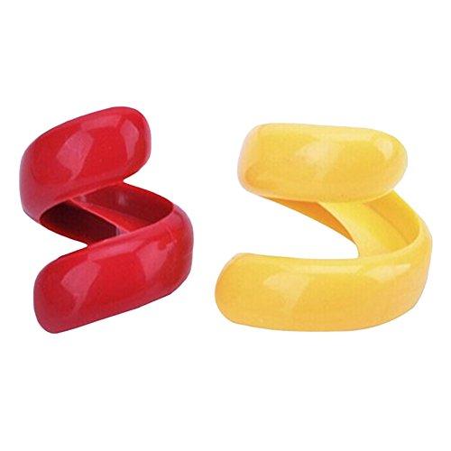 Chige 2 pcs Manual Fancy Sausage Cutter Spiral Barbecue Hot Dogs Cutter Slicer kitchen Cutting Auxiliary Gadget Fruit Vegetable Tools