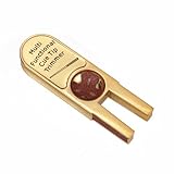 Elecday Gold U-Shaped Pool Cue Tip Scuffer Burnisher