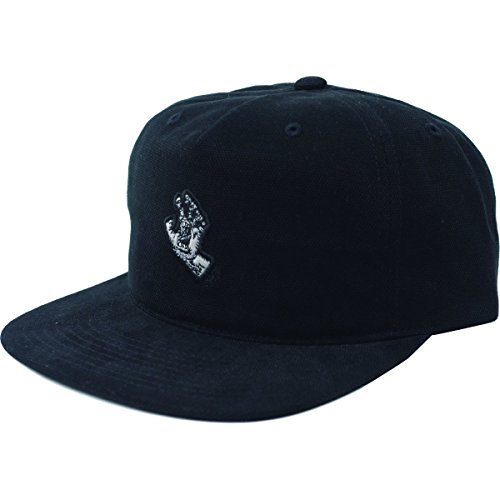 Santa Cruz Mens Screaming Hand 3 Pc Pre-Pack Snapback Adjustable Hat One Size Black