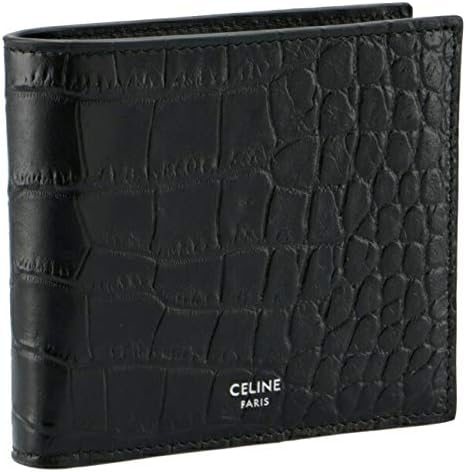 Amazon Celine セリーヌ 財布 メンズ Bifold Wallet With Coin 二つ折り財布 Black 10c87 3cux 38si 並行輸入品 財布
