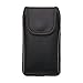 Turtleback Belt Case for iPhone 6s Fits w/OB Defender or Bulky Cases, Black Vertical Holster Leather Pouch with Heavy Duty Rotating Ratcheting Belt Clip