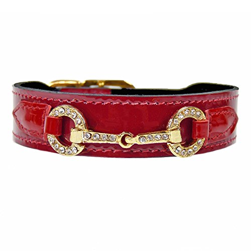 gucci dog collar large