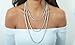 NYC Sterling Women 4MM Round Prong Cubic Zirconia Tennis Necklace (20)