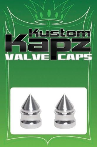 KUSTOM KAPZ CHROME SPIKE VALVE CAP trek tire dirt bike stem air 4x4 quad new fxr