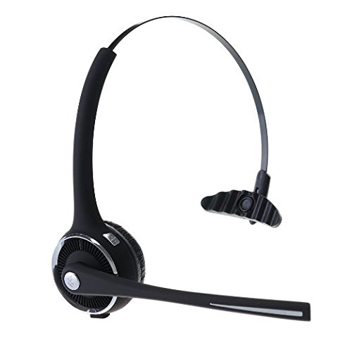 VicTec Over-Head Wireless Bluetooth Headset Earphone with Mic for Computer, iPhone 7/SE/6S/6 Plus, Samsung Galaxy S7/S6 Edge and all Bluetooth Devices