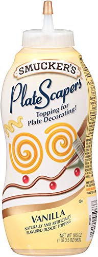 Smucker's 12 Pack Plate Scapers Dessert Topping, Vanilla, 19.5 Ounce (Pack of 12) - Thumbnail 2