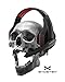 Ghostek Hero Series Gaming Headphones Over-Ear | 3.5MM Jack | PC Video Gaming |120° Microphone Rotation + Mute Switch | Integrated Volume Control | Ultra Resistant Braided Cable (Red)
