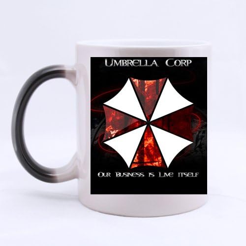 Resident Evil Umbrella Corporation Morphing Mug Heat Sensitive Mug Coffee Cup