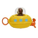 Skip Hop Pull & Go Monkey Submarine: Baby Bath Toy, Marshall Monkey Zoo Character