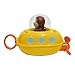 Skip Hop Pull & Go Monkey Submarine: Baby Bath Toy, Marshall Monkey Zoo Character primary