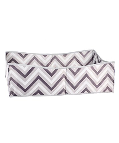 Baby Essentials Diaper Bag + Diaper Changing Kit with Portable Nap Mat - Grey Elephant - Thumbnail 2