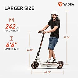 YADEA Electric Scooter Adults KS5 Pro, Max Speeds