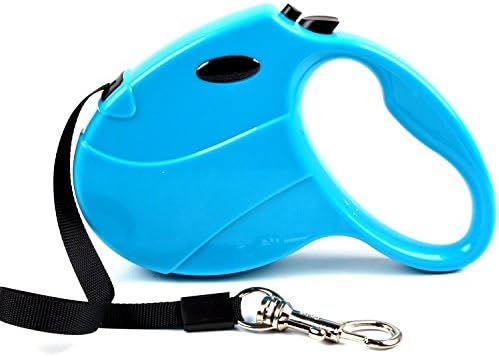 Retractable Dog Leash,16 ft Dog Walking Leash for Medium Small Dogs and Cats Maximum Tension Force of 30lbs, Tangle Free (16.5 FT, 01 Blue)