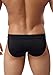 Adorneve Men's Briefs 1 or 4 Pack Soft Bulge Bikini Sexy Underwear (XX-Large, 4-pack Black)