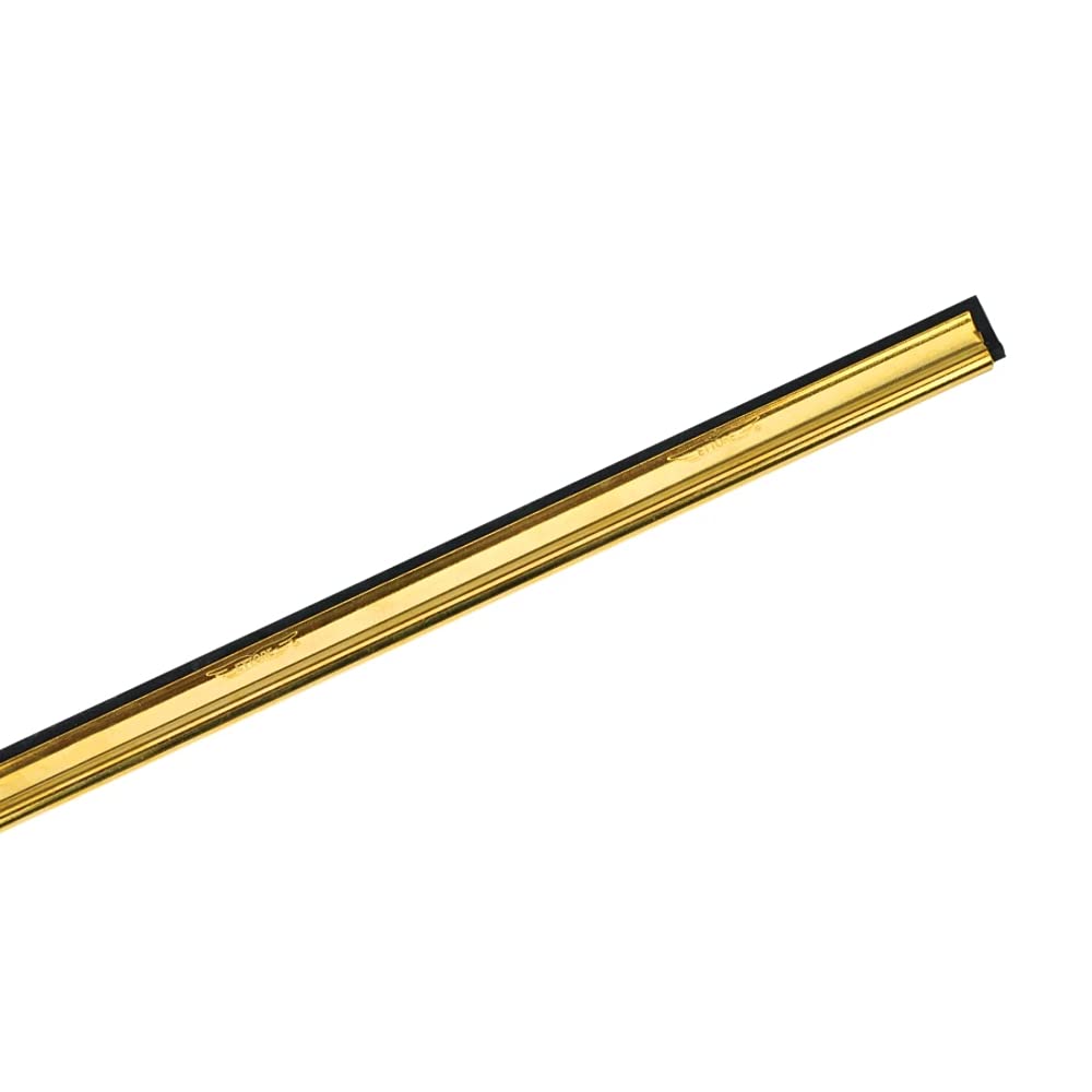 Maya Professional Tools 1144 Brass Rod With Rubber Plus Side Clips, 1.47', 45 cm, Ettore Glass-Cleaning