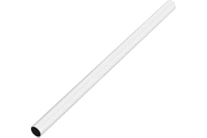 MECCANIXITY 6063 Aluminum Tubing Round Tube 0.67"(17mm) OD x 0.59"(15mm) ID 13"(330.2mm) Length Metal Straight Pipe for Indus