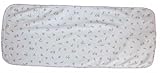 Kissy Kissy Baby Girls Garden Roses Print Burp Pad- One Size