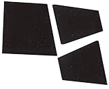 Mosaic Mercantile Crafter's Cut Ceramic Mosaic Tile, 1-Pound, Black