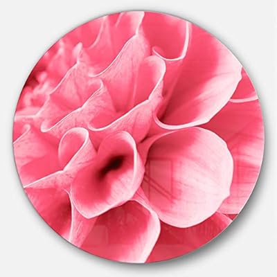 Designart Pink Abstract Flower Petals Modern Floral Metal Artwork 23 X 23 Pink Buy Online At Best Price In Uae Amazon Ae