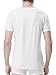 DAVID ARCHY Men's Undershirt Bamboo Rayon Moisture-Wicking White T-Shirts Stretch Crewneck Tees for Men, 3-Pack (L, White)