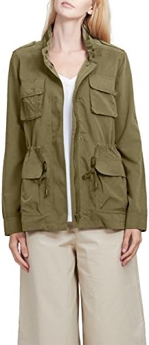 3LC Womens Lightweight Army Anorak Safari Jacket with Pockets