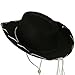 Jacobson Hat Company Stitched Child Felt Straw Cowboy Hat - Black One-Size W21S21F