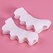 Gel Toe Separators, ETEREAUTY Toe Spacers for Foot Health and to Relieve and Prevent Bunions, 2 Pair