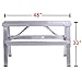 Goplus® Adjustable Tool Professional Aluminum Drywall Bench Walk-Up 18