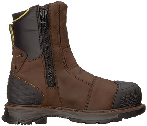 Ariat Work Men's Catalyst 8" H2O Composite Toe Work Boot, Oily Distressed Brown, 10.5 D US